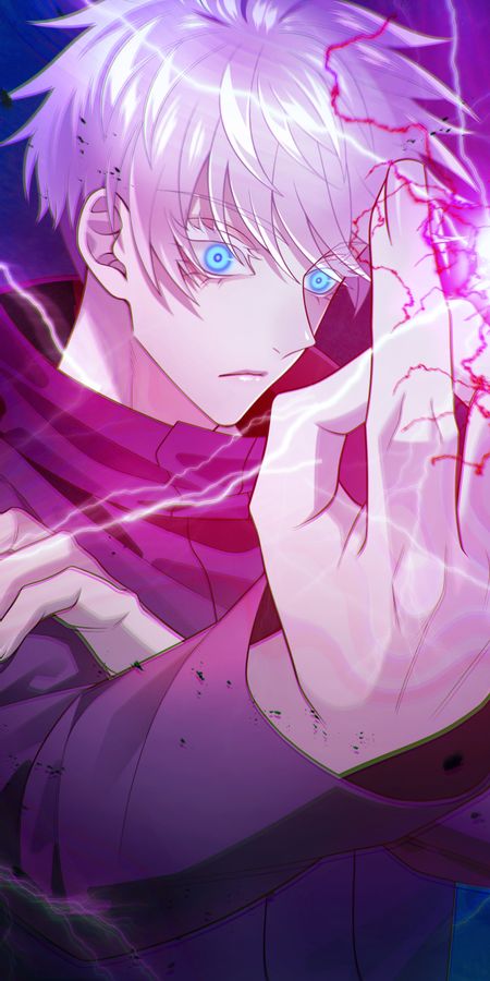 Phone wallpaper: Anime, Satoru Gojo, Jujutsu Kaisen free download