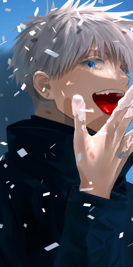 Phone wallpaper: Anime, Satoru Gojo, Jujutsu Kaisen free download