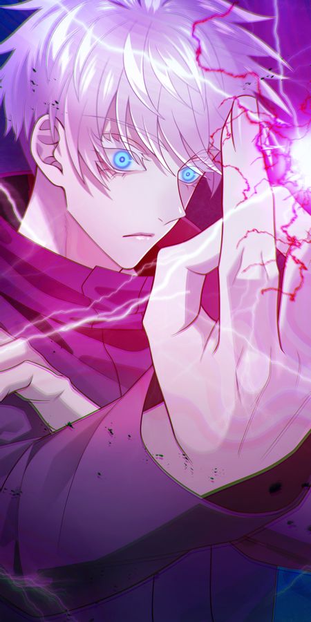 Phone wallpaper: Anime, Satoru Gojo, Jujutsu Kaisen free download