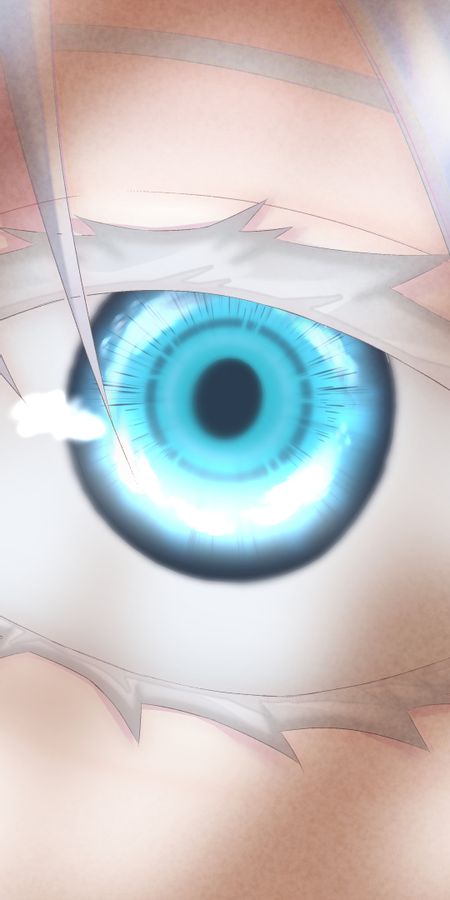 Phone wallpaper: Anime, Eye, Satoru Gojo, Jujutsu Kaisen free download