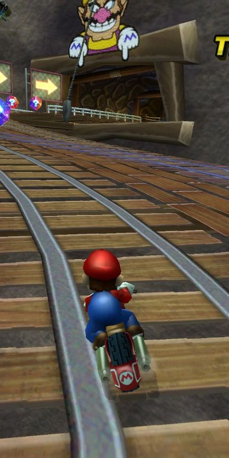 Phone wallpaper: Mario Kart Wii, Mario, Video Game free download