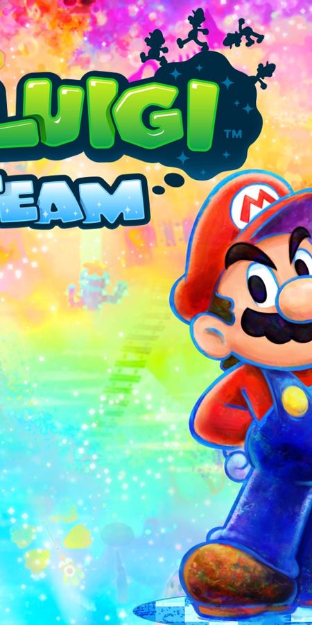 Phone wallpaper: Mario, Video Game, Mario & Luigi: Dream Team free download