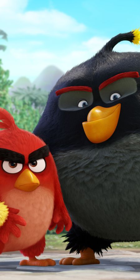 Phone wallpaper: The Angry Birds Movie, Angry Birds, Movie free download