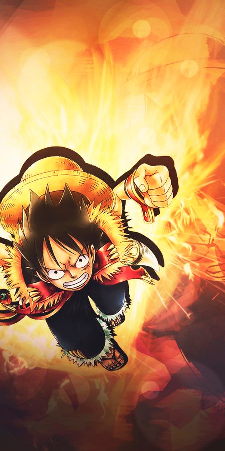 Phone wallpaper: Monkey D Luffy, One Piece, Anime free download