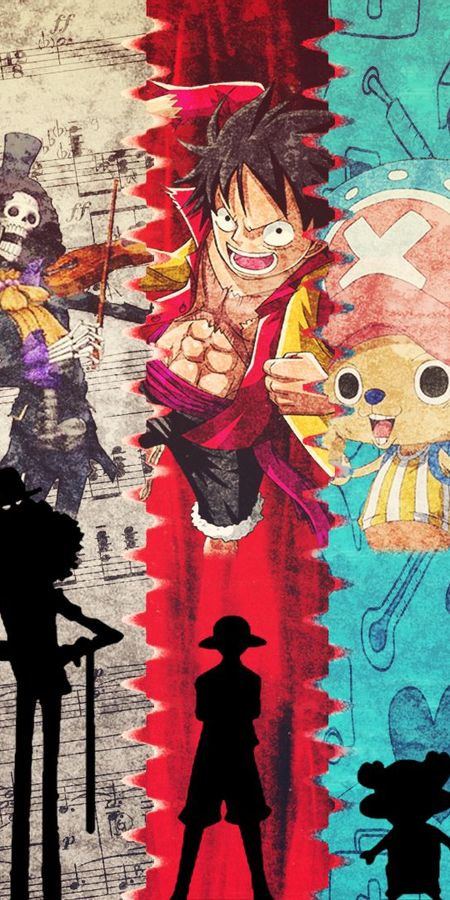 Phone wallpaper: Brook (One Piece), Franky (One Piece), Nami (One Piece), Nico Robin, Roronoa Zoro, Sanji (One Piece), Tony Tony Chopper, Usopp (One Piece), Monkey D Luffy, One Piece, Anime free download