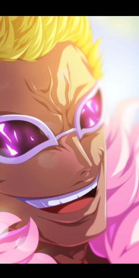 Phone wallpaper: Anime, One Piece, Donquixote Doflamingo free download