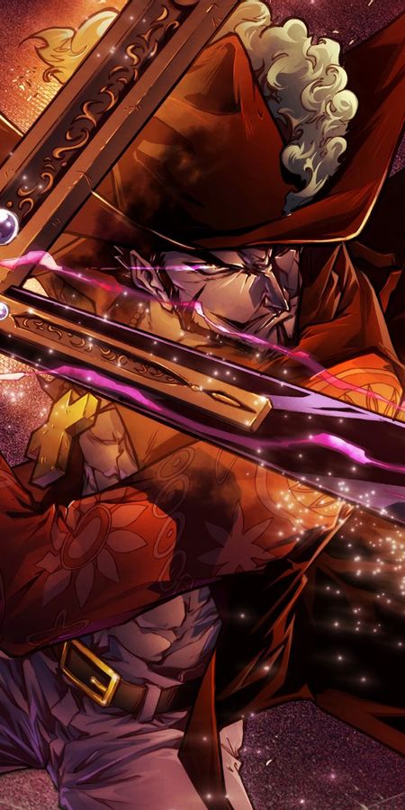 Phone wallpaper: Dracule Mihawk, One Piece, Anime free download