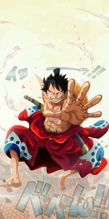 Phone wallpaper: Monkey D Luffy, One Piece, Anime free download