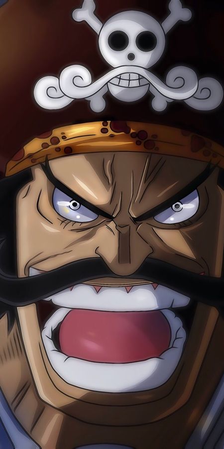 Phone wallpaper: Gol D Roger, One Piece, Anime free download