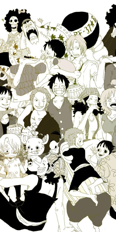 Phone wallpaper: Anime, One Piece, Tony Tony Chopper, Usopp (One Piece), Roronoa Zoro, Monkey D Luffy, Nami (One Piece), Sanji (One Piece), Brook (One Piece), Franky (One Piece) free download