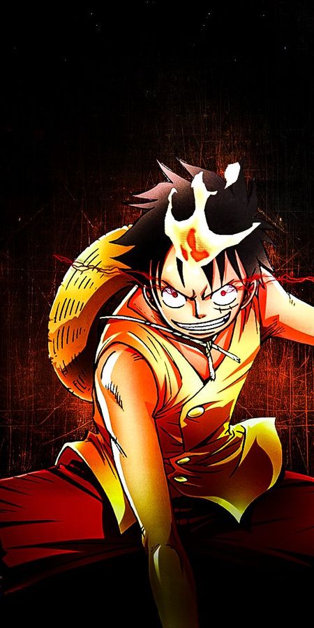 Phone wallpaper: Anime, One Piece, Monkey D Luffy free download