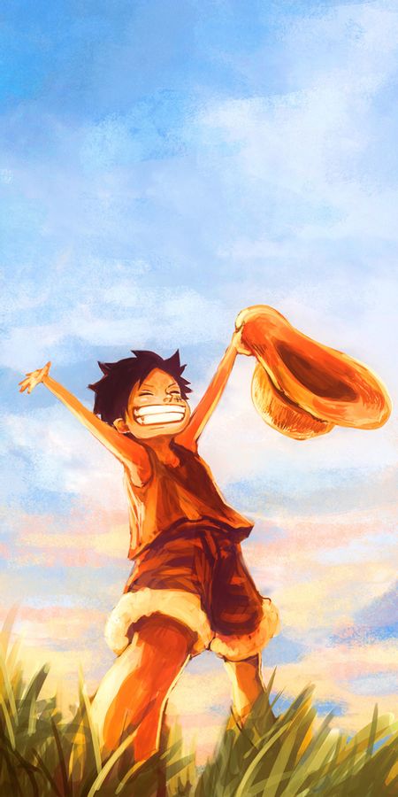 Phone wallpaper: Anime, One Piece, Monkey D Luffy free download