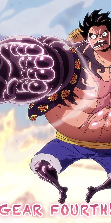 Phone wallpaper: Haki (One Piece), Gear Fourth, Monkey D Luffy, One Piece, Anime free download