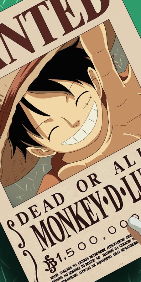 Phone wallpaper: Monkey D Luffy, One Piece, Anime free download