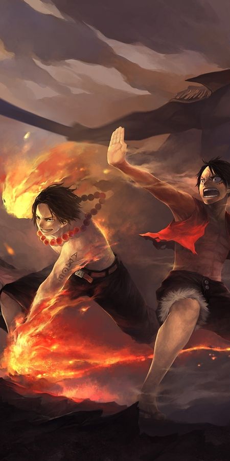 Phone wallpaper: Edward Newgate, Marco (One Piece), Monkey D Luffy, One Piece, Portgas D Ace, Anime free download