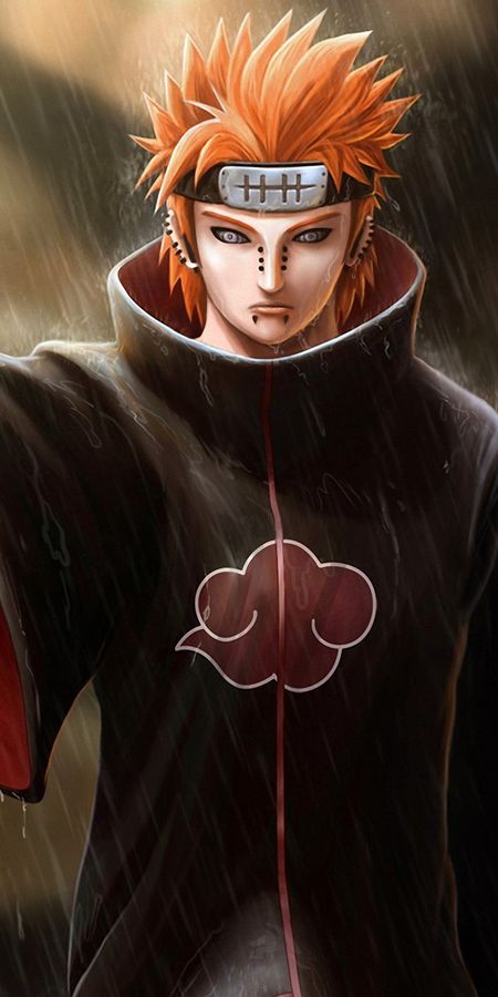 Phone wallpaper: Anime, Naruto, Akatsuki (Naruto), Pain (Naruto), Rinnegan (Naruto) free download