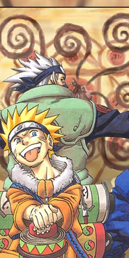 Phone wallpaper: Kakashi Hatake, Anime, Naruto, Naruto Uzumaki free download