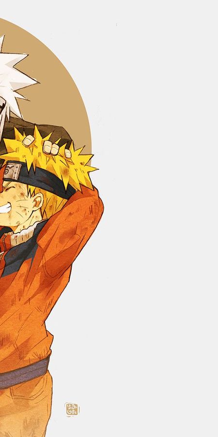 Phone wallpaper: Anime, Naruto, Naruto Uzumaki, Jiraiya (Naruto) free download