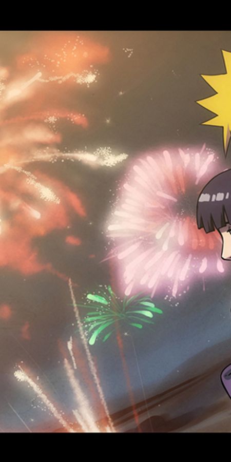 Phone wallpaper: Hinata Hyuga, Anime, Naruto, Naruto Uzumaki free download