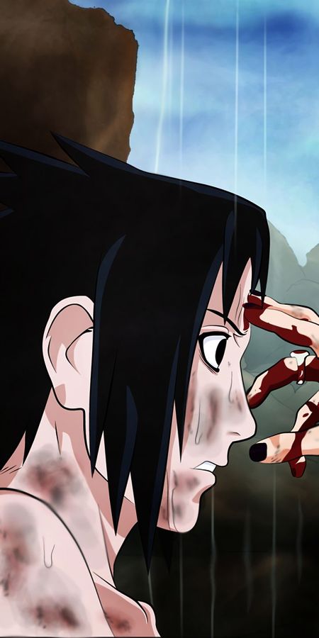 Phone wallpaper: Anime, Naruto, Sasuke Uchiha free download