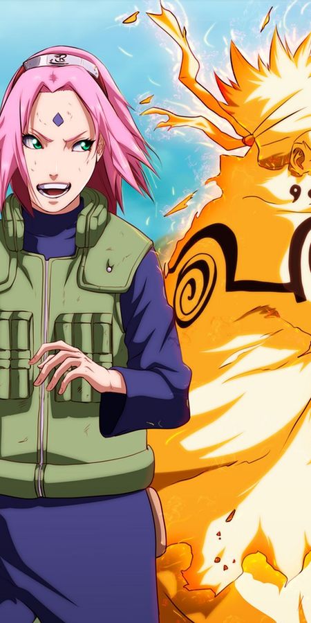 Phone wallpaper: Sakura Haruno, Anime, Naruto, Naruto Uzumaki, Sasuke Uchiha free download